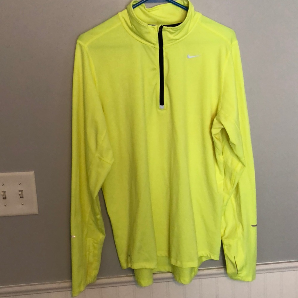 Nike Performance Jacket in Neon Yellow